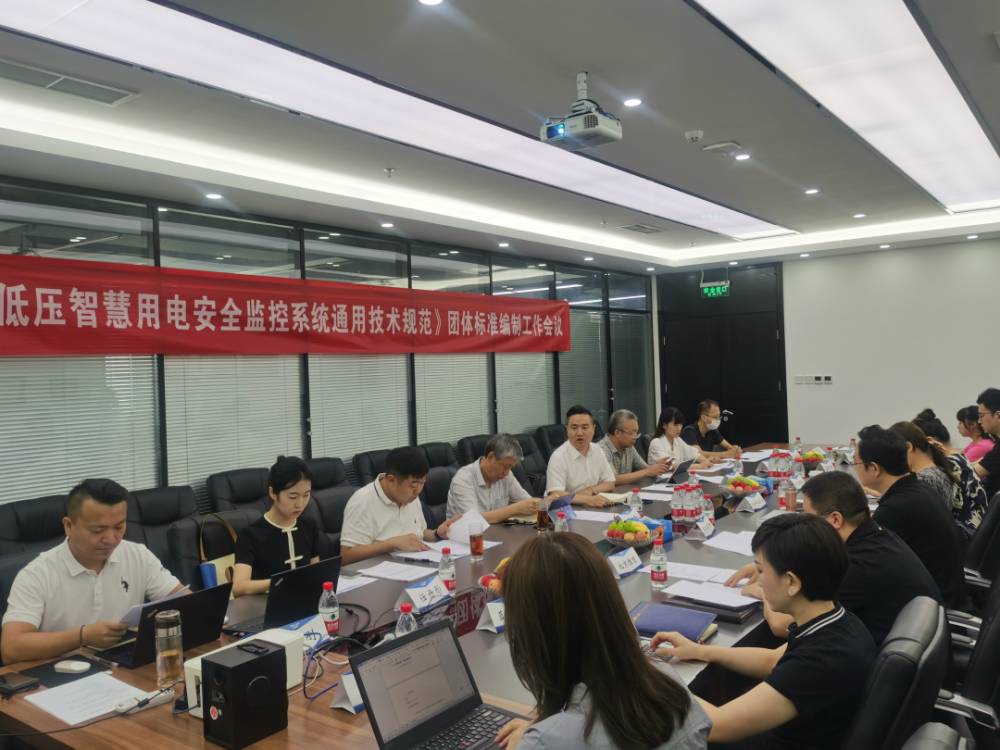 DJTY.COM大江体育(中国大陆)科技公司科技参编《低压智慧用电安全监控系统通用技术规范》编制组成立暨第一次工作会议顺利召开